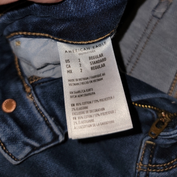 American Eagle Ne(x)t Level High-Waisted Jegging, Size 2 Regular - Picture 8 of 9